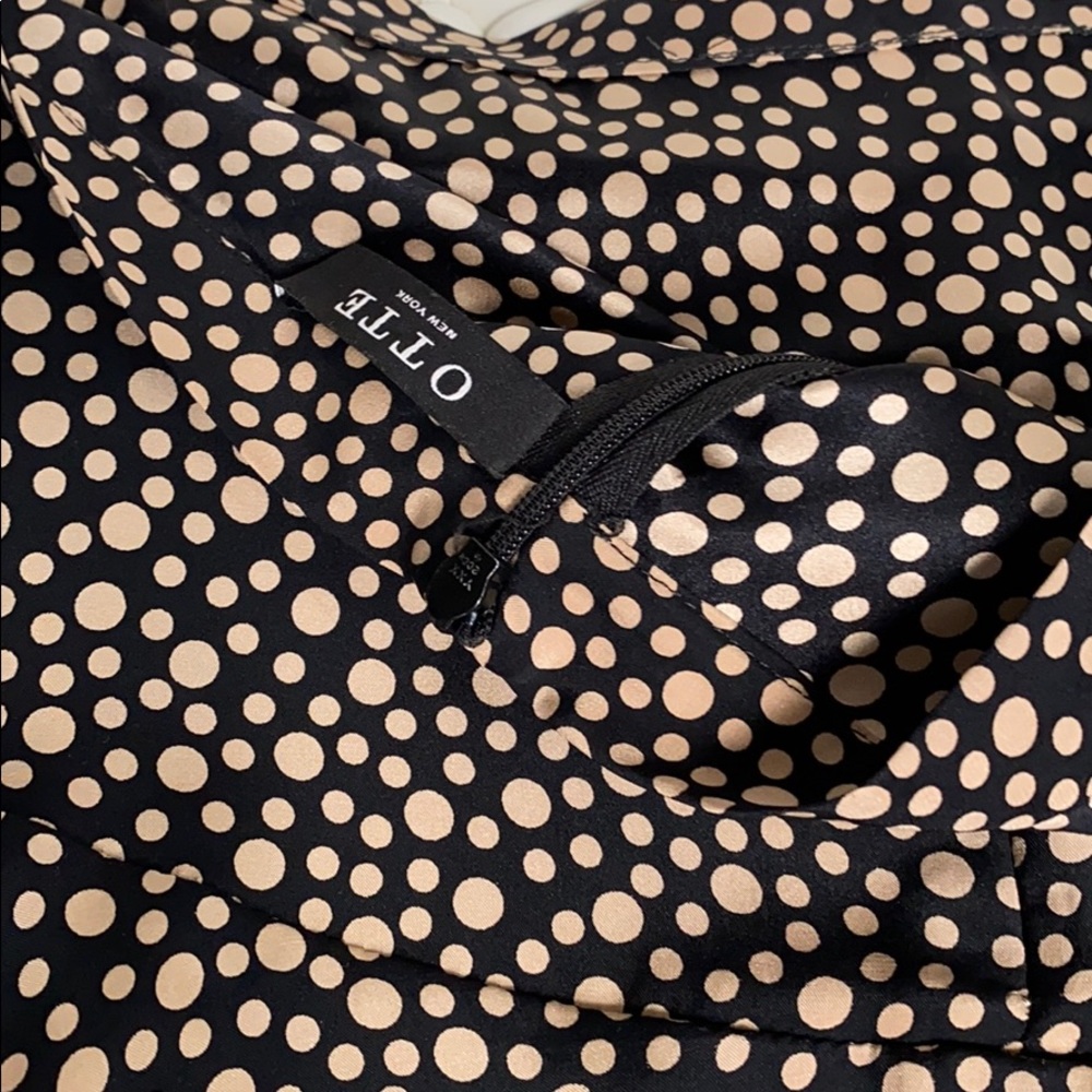 Black&Tan Mini skirt🍎 - Picture 4 of 5